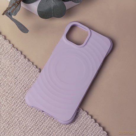 Nakładka Circle Mag do iPhone 11 jasnofioletowa