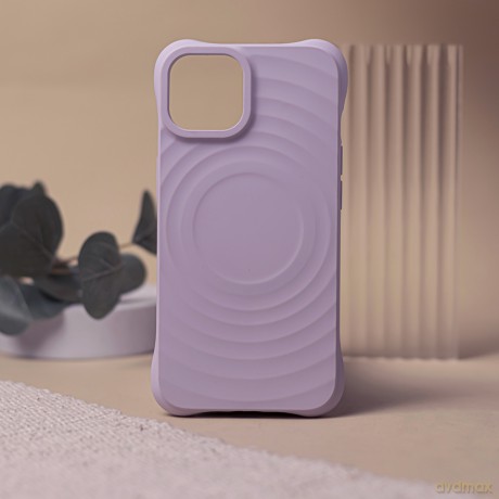 Nakładka Circle Mag do iPhone 11 jasnofioletowa