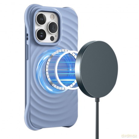 Nakładka Circle Mag do iPhone 12 / 12 Pro 6,1" niebieska