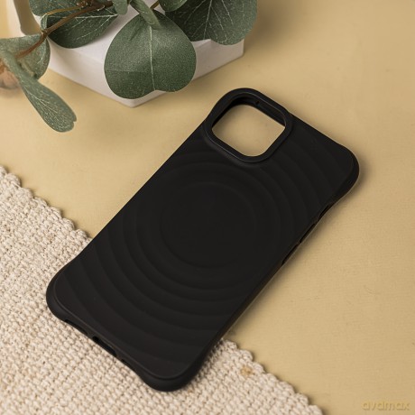Nakładka Circle Mag do iPhone 15 Pro 6,1" czarna
