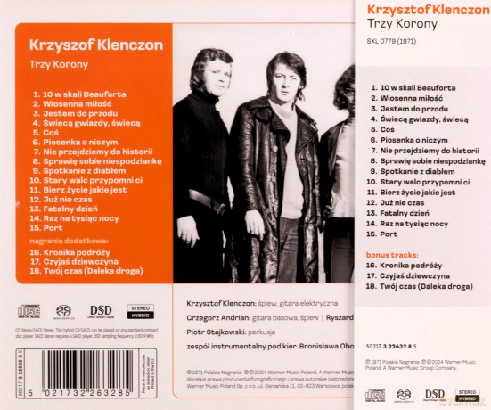 Krzysztof Klenczon: Trzy Korony [SACD]