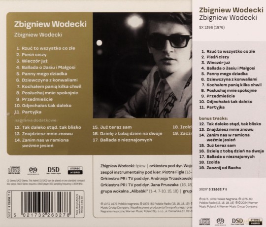 Zbigniew Wodecki: Zbigniew Wodecki - Debiut [SACD]