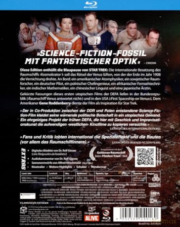 First Spaceship on Venus (Milcząca gwiazda) [Blu-ray]