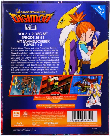Digimon Tamers season 1 Vol. 3 [2xBlu-ray]