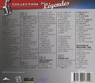 Johnny Hallyday: 101 Titres Collection Les Legendes [5CD]
