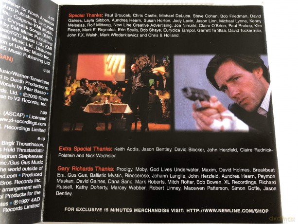 15 Minutes-soundtrack [CD]