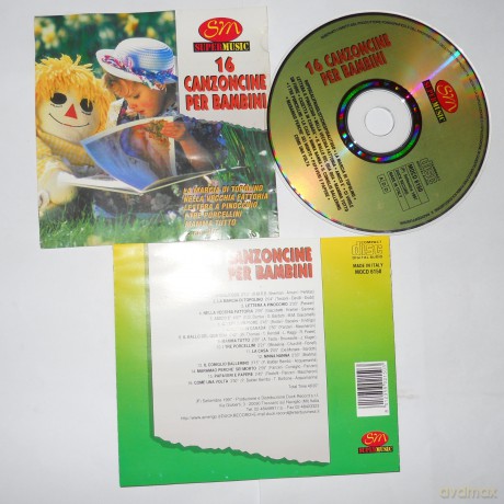 16 Canzoncine Per Bambini [CD]