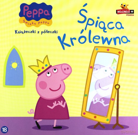 Śpiąca Królewna Świnka Peppa Książeczki Z Półeczki Nr 18 [KSIĄŻKA]