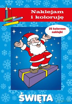 więta Naklejam i Koloruję [KSIĄŻKA]