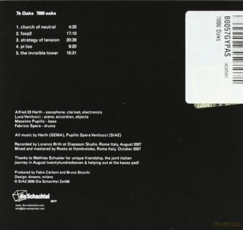 7k Oaks: 7000 Oaks [CD]