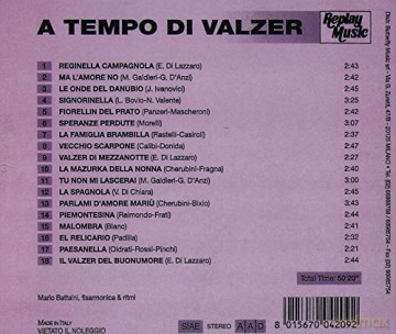 Mario Battaini: A Tempo Di Valzer [CD]