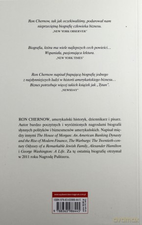 Tytan Życie Johna D. Rockefellera - Ron Chernow [KSIĄŻKA]