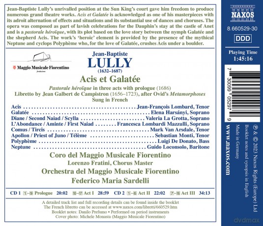 Acis Et GalatéE [CD]