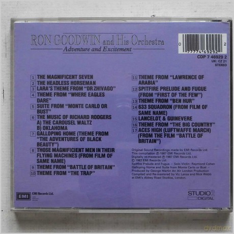 Goodwin Ron And His Orchestra: Adventure And Excitement [CD]