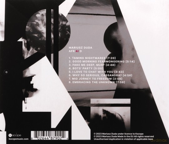 Mariusz Duda: Afr Ai D [CD]