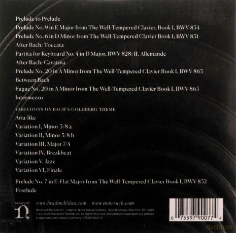 Brad Mehldau: After Bach II [CD]