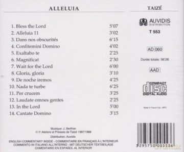 Taize: Alleluia [CD]