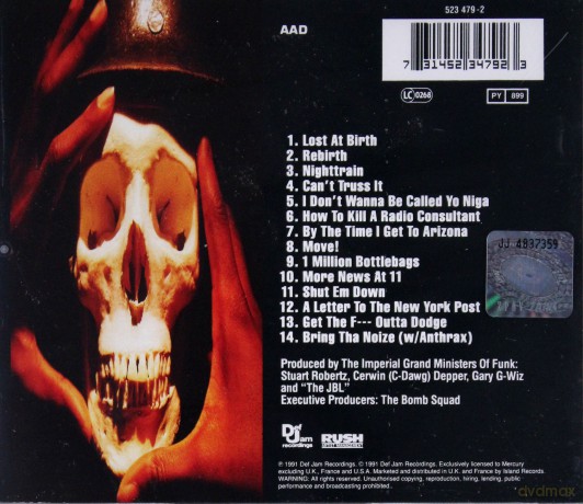Public Enemy: Apocalypse 91... The Enemy Strikes Black [CD]