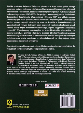 Więzienia Stalinowskie W Polsce - Tadeusz Wolsza [KSIĄŻKA]