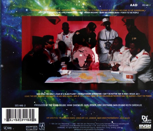 Public Enemy: Fear Of A Black Planet [CD]