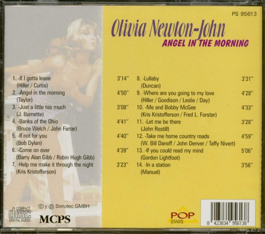 Olivia Newton-John: Angel In The Morning [CD]