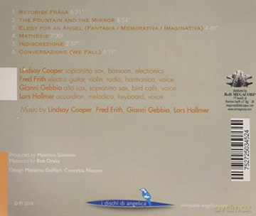 Lindsay Cooper: Angels on the Edge of Time [CD]