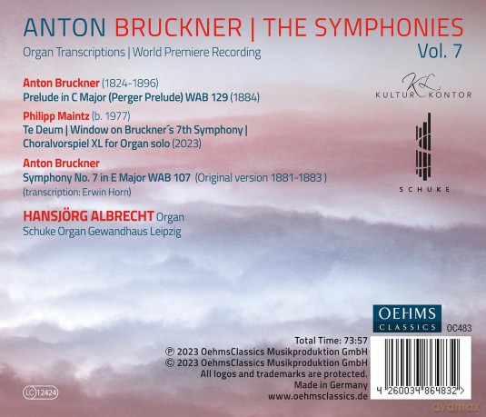 Anton Bruckner Project - The Symphonies, Vol. 7 [CD]