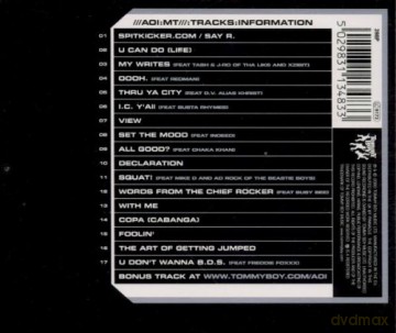 De La Soul: Art Official Intelligence: Mosaic Thump [CD]