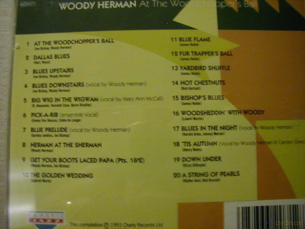 Woody Herman: At The Woodchopper's Ball [CD]