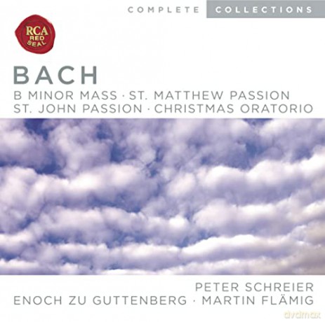Johann Sebastian Bach: B Minor Mass - St.Matthew Passion - St.John Passion - Christmas Oratorio [10CD]