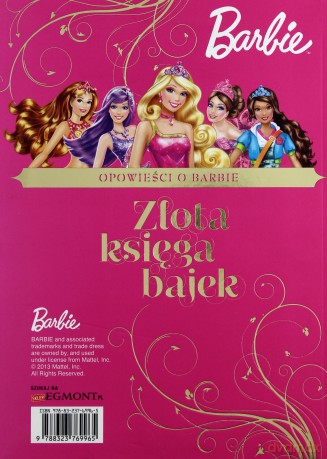 Złota Księga Bajek Barbie [KSIĄŻKA]