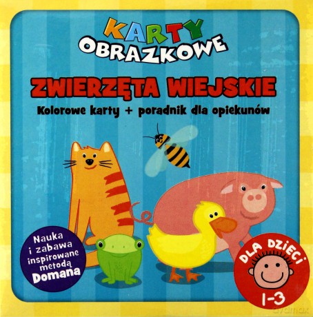 Zwierzęta Wiejskie Karty Obrazkowe [KSIĄŻKA]