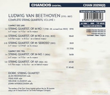 Doric String Quartet: Beethoven String.. [CD]