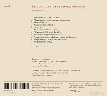 Ludwig Van Beethoven: Beethoven: Symphony No. 9 in D Minor, Op. 125 [CD]
