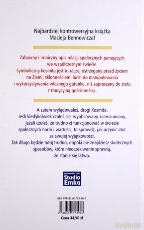 Życie Na Ziemi Poradnik Dla Kosmitów - Maciej Bennewicz [KSIĄŻKA]