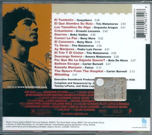 Carter Burewell: Before Nights Falls - O.S.T [CD]