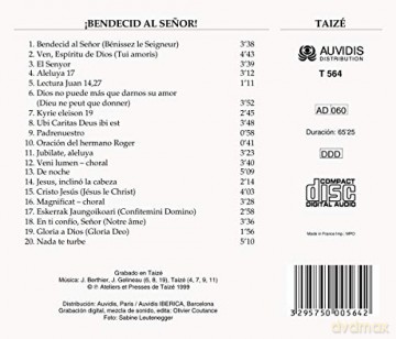 Taize: Bendecid Al Senor [CD]