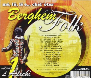 Me'Lu Le E Chel Oter: Berghem Folk Vol.1-L'Arlechi' [CD]
