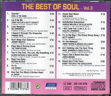 Best Of Soul (The) (3) [CD]