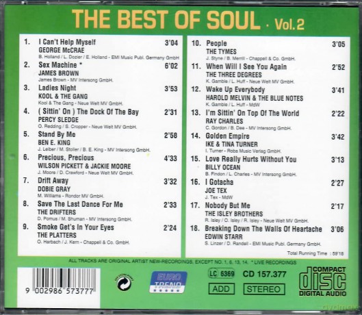 Best Of Soul (The) (3) [CD]