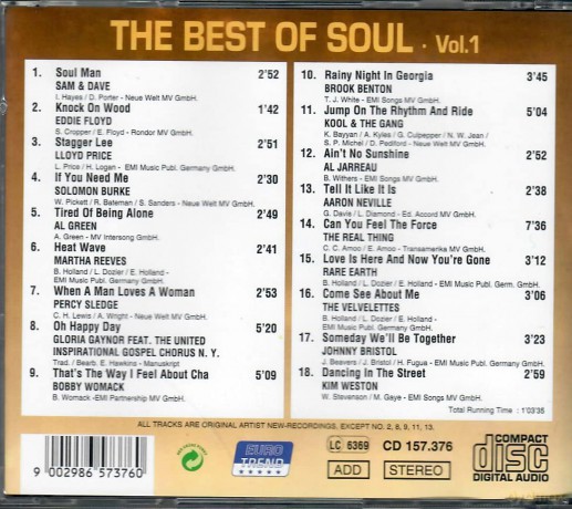 Best Of Soul (The) (3) [CD]