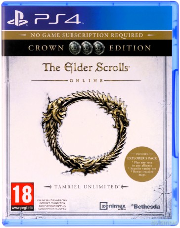 Elder Scrolls Online - Tamriel Unlimited - Crown Edition [GRA PS4]