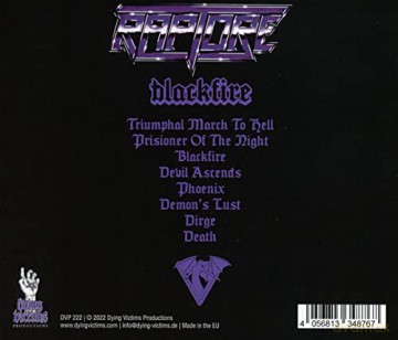 Raptore: Blackfire [CD]