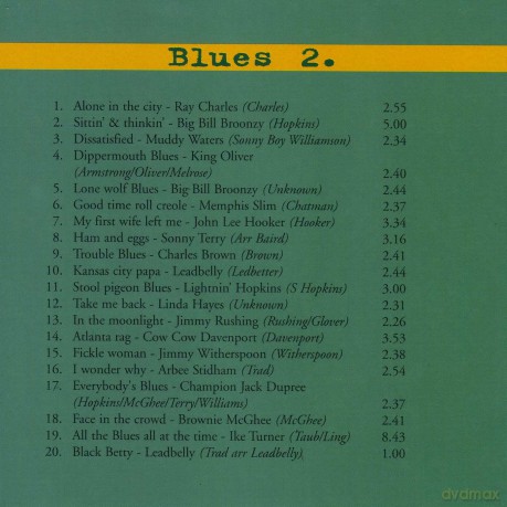 Blues Vol. 2 [CD]