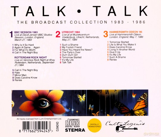 Talk Talk: Broadcast Collection 1983 - 1986 [3CD]