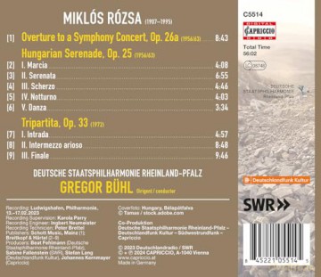 BÜHl/Deutsche Staatsphilharmonie Rheinland-Pfalz: Buhl/Deutsche Staatsphilharmonie Rheinland-Pfalz - Overture To A Symphony Concert, Op. 26a [CD]