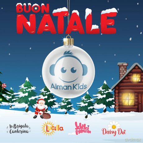 Buon Natale Con Alman Kids: Lucilla, Luli Pampin, Daisy Dot, La Brigata Canterina [CD]