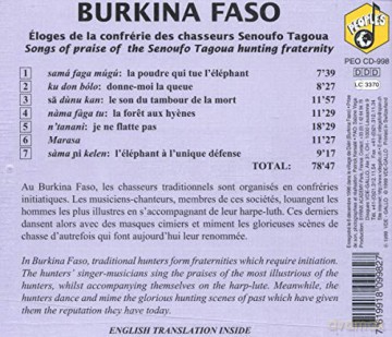 Burkina Faso-Songs Of Pra [CD]