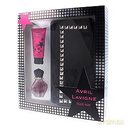 Avril Lavigne Black Star Zestaw - Woda Perfumowana 30ml Spray + Balsam Do Ciała 50ml + Torebka [KOSMETYKI]