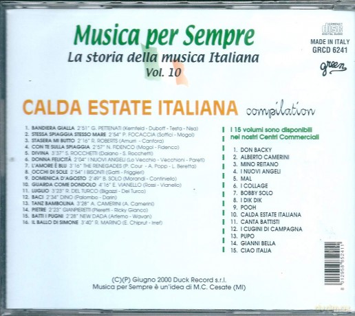 Calda Estate Italiana [CD]